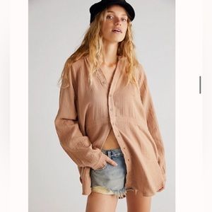 We the Free Summer Daydream Buttondown